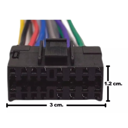 Arnés Conector Para Autoestéreo 16 Pin Tipo Sony 030-555