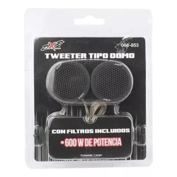 Tweeter Tipo Domo 600 W De Potencia Dxr