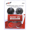 Tweeter automotriz de neodimio 600 W de potencia 4 Ohms