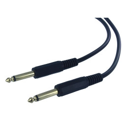 CABLE AUDIO 6.3 A 6.3MM MONO 1.8MTS