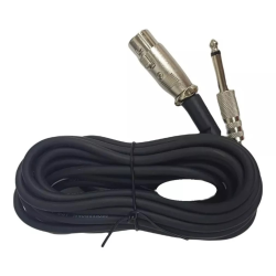 Cable Jack Cannon A Plug 6.3mm 4.5mts Blindado 080-881