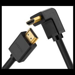 Cable HDMI 3mts plug en L