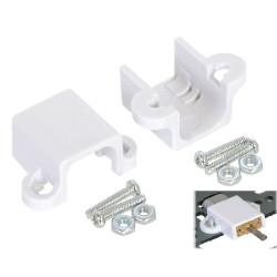 PAR DE MONTAJE P/MICRO MOTOR METAL BLANC