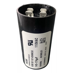 Capacitor para motor de arranque 145-174uF 110VCA