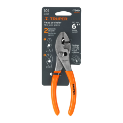 Pinza de chofer 6" mango de PVC, Truper