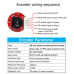 Motoreductor con encoder 12V 78:1 77RPM 1.8kg.cm