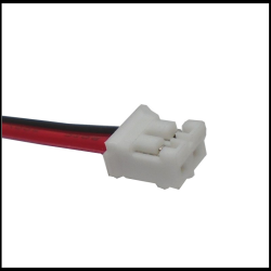 Conector Tipo JST 2mm M22, de 20cm Con Cable Rojo y Negro 26AWG