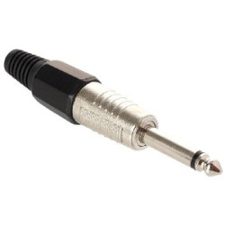 PLUG MONOAURAL 6.3MM