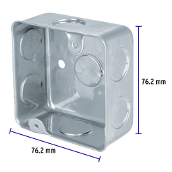 Chalupa cuadrada 3" x 3" económica