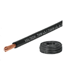 CABLE CAL 14 NEGRO