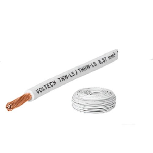 CABLE CAL 10 BLANCO