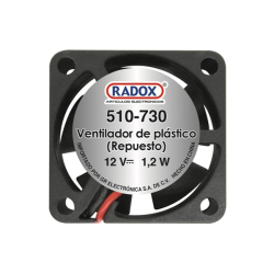 Ventilador 12V pequeño de 3x3x1cm 1W 9000 RPM