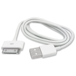 CABLE USB P IPHONE 1MT BLANCO