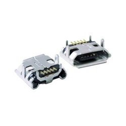 Conector micro USB con pines de anclaje