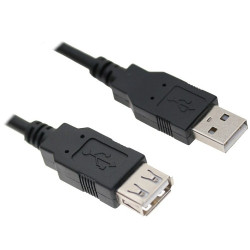 CABLE USB P/ EXTENSION 1.8MTS