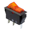 Interruptor balancín con piloto naranja 250V 15A 125V 20A