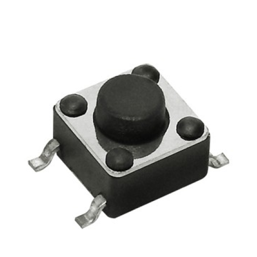 Boton pulsador NA de 4 patas para SMD 835-526