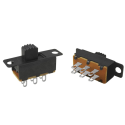 Switch deslizable 6 patas 2 posiciones para instalación en chasis