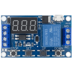 Modulo Temporizador para incubadora con relevador y display