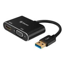 Adaptador usb3.0 a HDMI y VGA