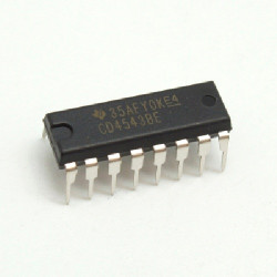 CD4543BE CMOS DECO/LATCH BCD A 7 SEG P/LCD