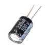 Capacitor electrolítico 220uf 100v