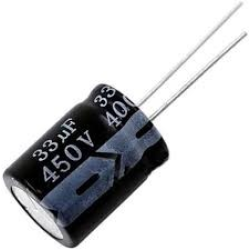 Capacitor electrolítico 33uf 450v