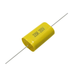 Capacitor 3.3uF Poliester para Tweeters, Balas o Crossover Pasivo