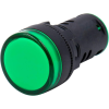 Lampara indicadora 22mm color verde 110VCA