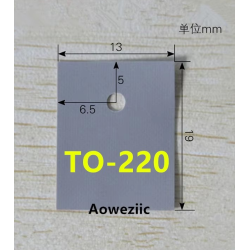 MICA PARA TRANSISTOR TO-220