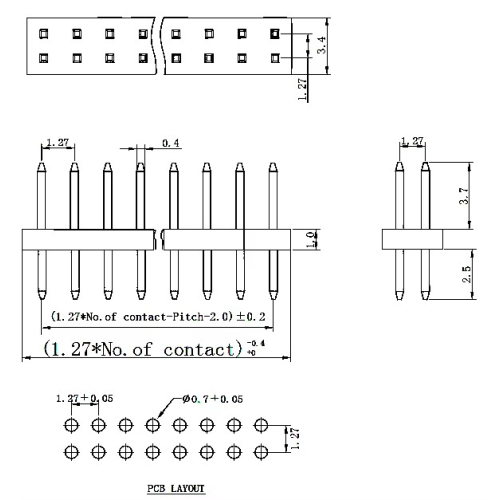 ETIRPIN1.27-50