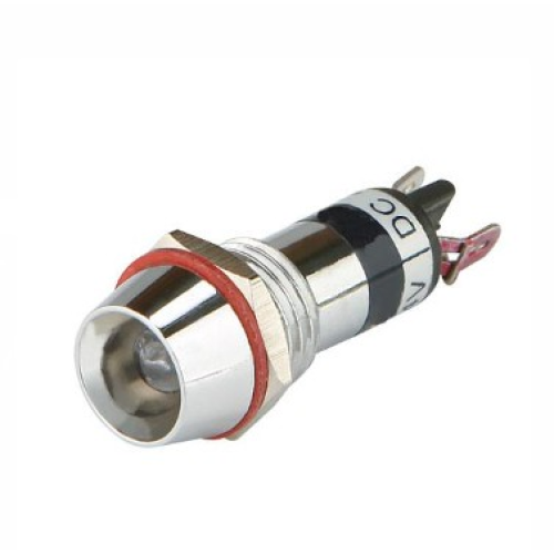 Lampara indicadora 24vcd luz blanca FOCO24VW