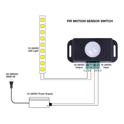 SENSOR DE MOVIMIENTO PIROLICO GH718