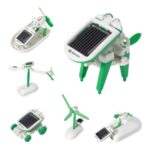 K-555 Kit solar 6 en 1 para armar Steren K-555