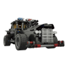 Kit para armar carro policía con control remoto compatible con LEGO