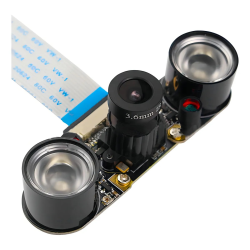 Cámara para Raspberry con visión nocturna
