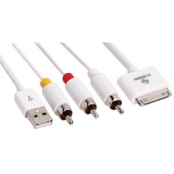 CABLE P IPOD RCA Y USB
