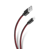 Cable USB Lightning 1,2 m con forro reforzado