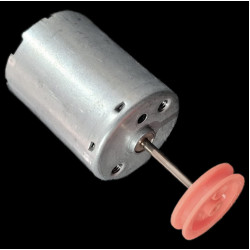 Polea para motor pequeño para flechas de 2mm