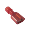Terminal aislada roja hembra para calibre 18-22