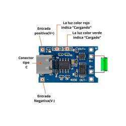 MOD CARGADOR DE PILAS LITIO-ION/ LIPO