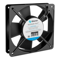 Ventilador metálico de 6”, 115 Vca