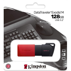 Memoria usb 128gb marca kingston USB 3.2