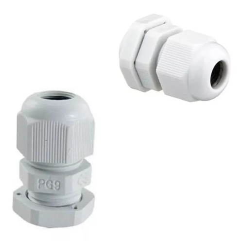 Conector glándula ip68 diametro de cable 4 a 8mm conector impermeable PG9